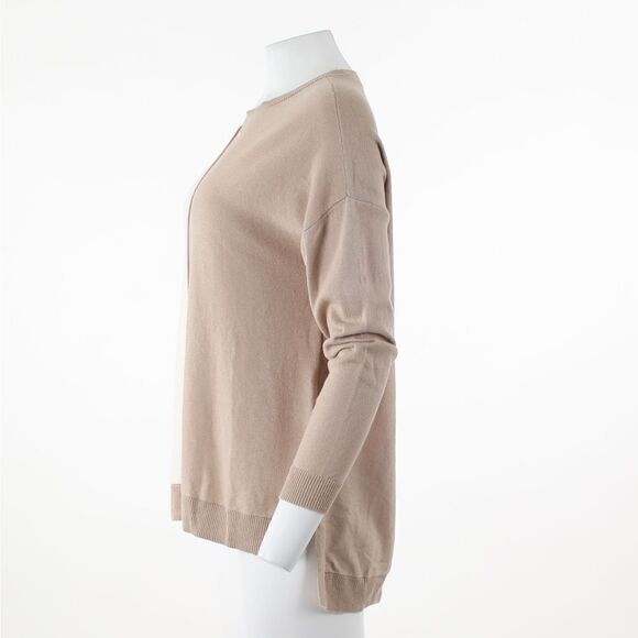 Anne Klein Colorblock Crewneck Sweater - Picture 4 of 5